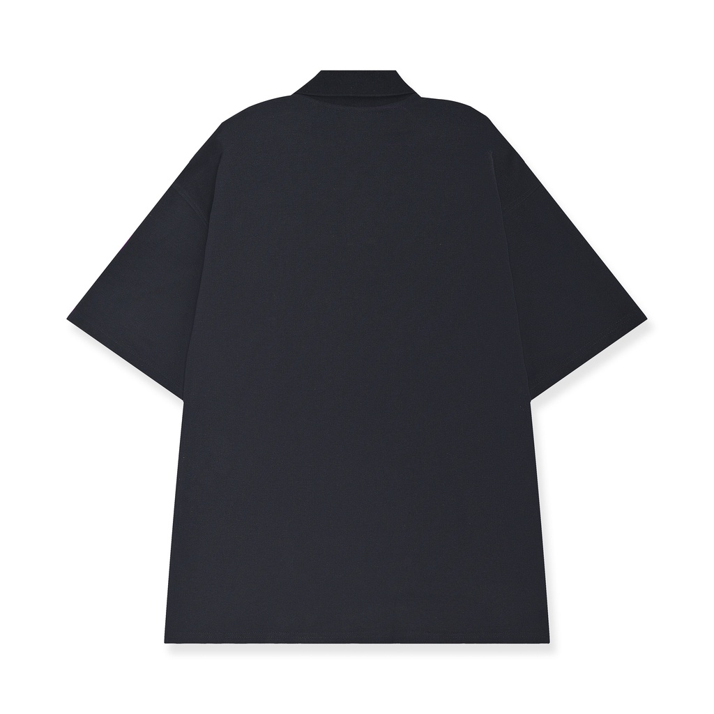 Áo Thun Polo N7 Newseven LOGO V1 phông tay lỡ nam nữ form rộng Local Brand