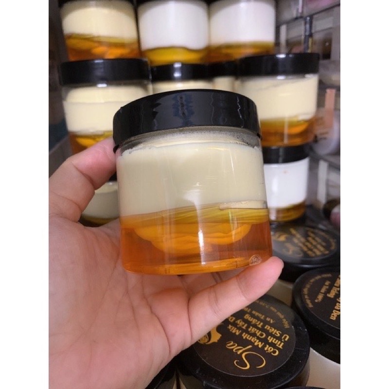 kem body cốt mix collagen 2 tầng tẩy mạnh 250gr