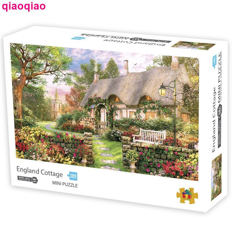 Bộ đồ chơi xếp hình 1000 mảnh nhiều mẫu tùy chọn dành cho người lớn