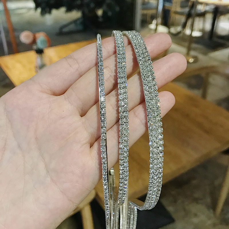 1 Băng Đô Đính Đá Thời Trang Nữ Tính