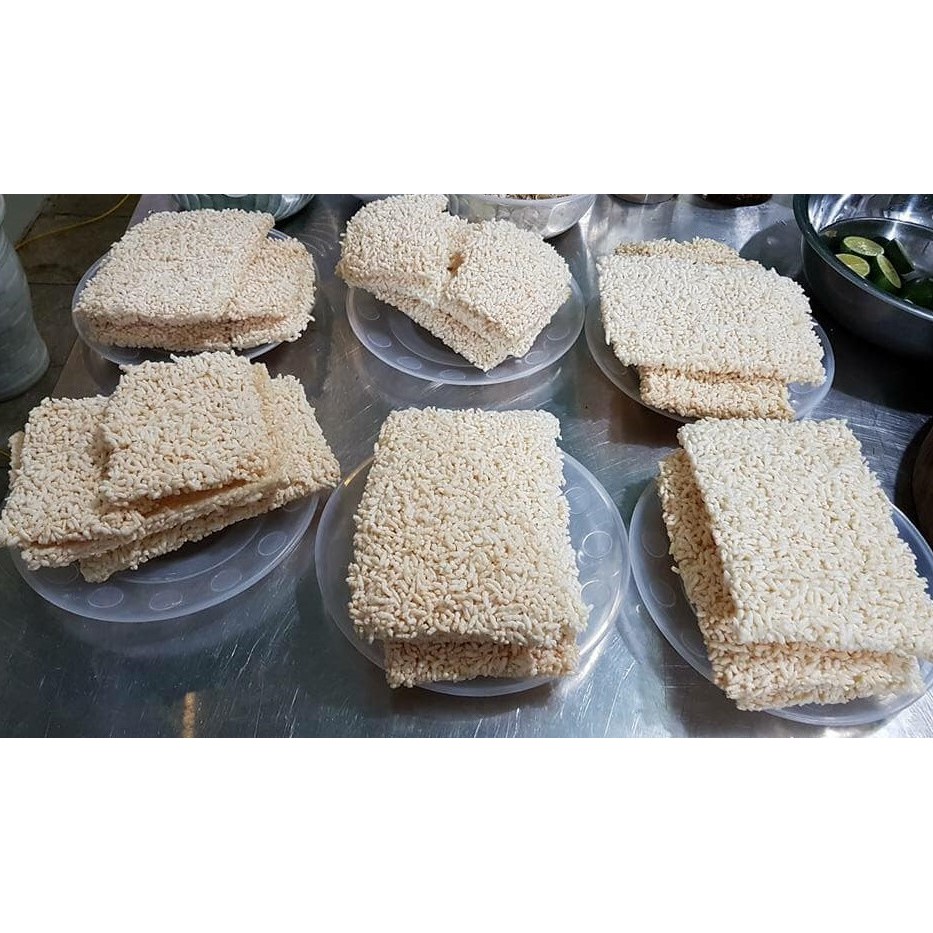 1Kg Cơm Cháy Khô Chưa Chiên, Đặc Sản Ninh Bình, Thơm Ngon, Giòn Xốp