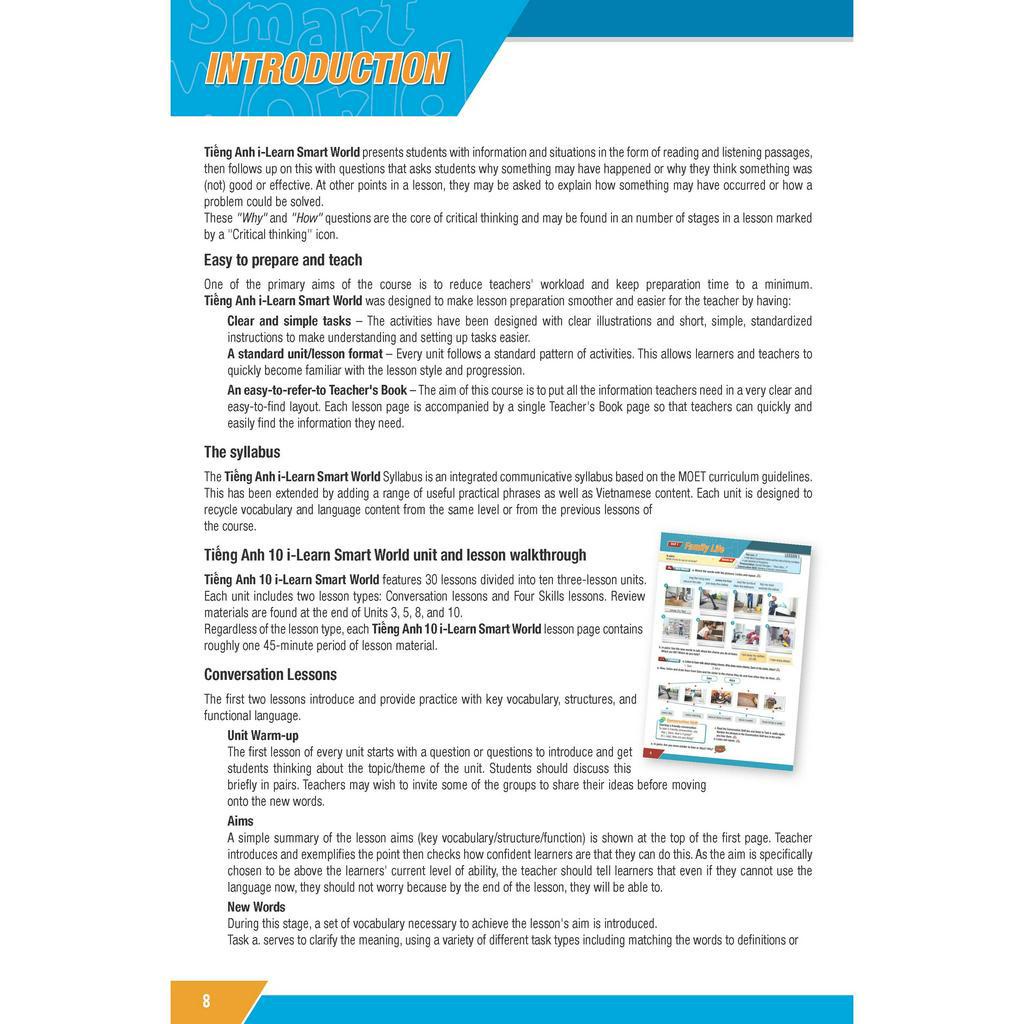 Sách - DTPbooks - Tiếng Anh 10 i-Learn Smart World Teacher's book