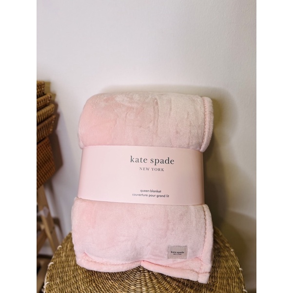 Bán sỉ chăn lông cừu xịn Kate spade New York size Queen 2.48*2.33m