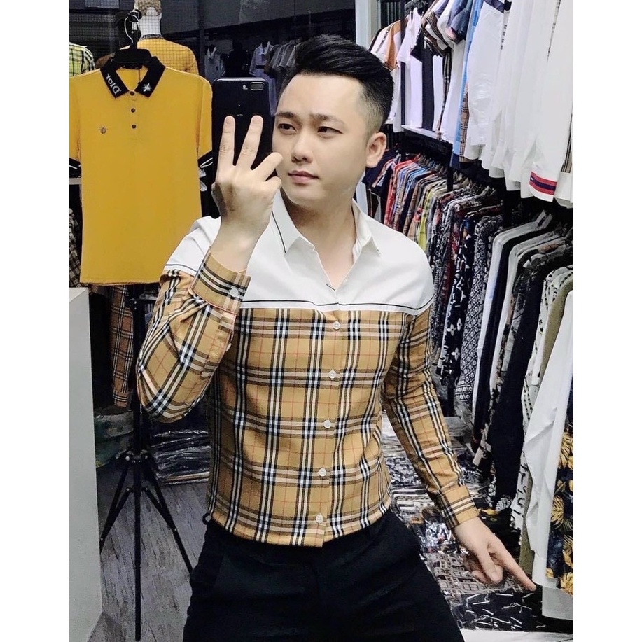 ÁO SƠ MI NAM DÀI TAY CAO CẤP, SANG TRỌNG, LỊCH LÃM, HOT TREND NHẤT VS50 N&C SHOP | BigBuy360 - bigbuy360.vn