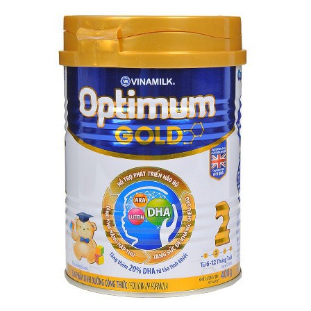 Sữa OPTIMUM GOLD 2-400G cho trẻ 6-12 tháng (date 2021)