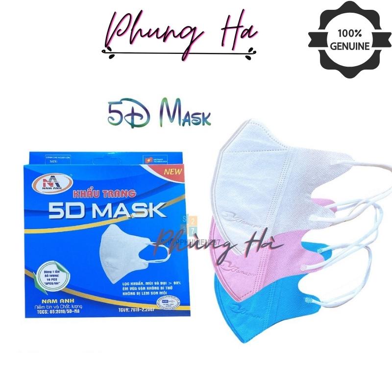Hộp 10 cái khẩu trang 5𝐃 𝐌𝐚𝐬𝐤 𝐅𝐚𝐦𝐚𝐩𝐫𝐨 𝐓𝐡𝐮𝐨̣̂𝐜 𝐂𝐨̂𝐧𝐠 𝐓𝐲 𝐍𝐚𝐦 𝐀𝐧𝐡