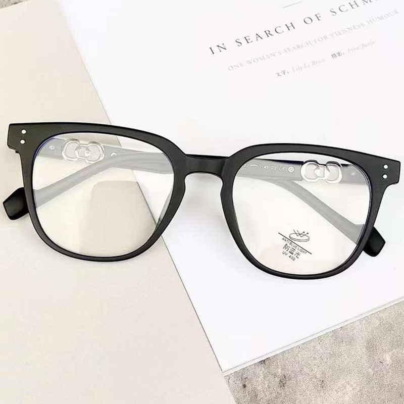 Mắt Kính GM Gọng Vuông Siêu Nhẹ Chống Ánh Sáng Xanh Thời Trang Hàn Quốc