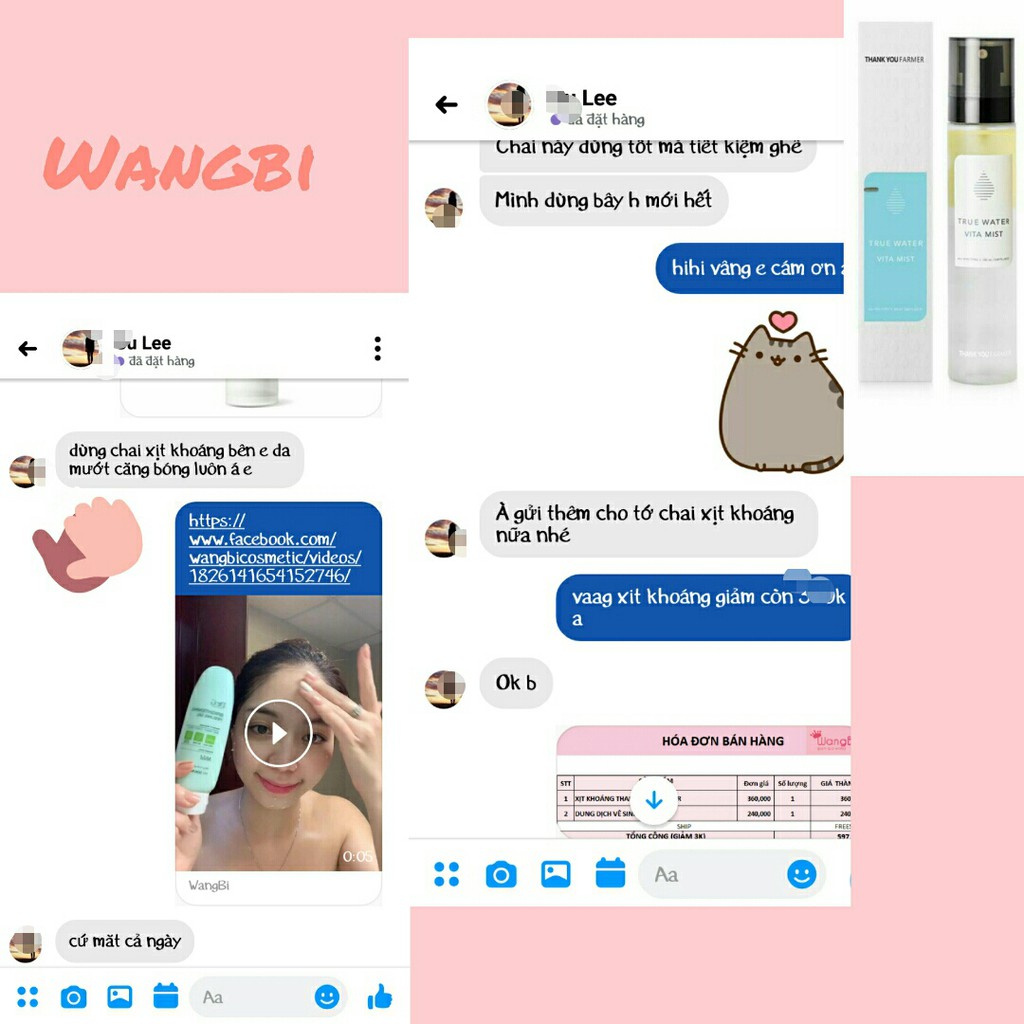 Xịt Khoáng Dưỡng Da Thank You farmer | BigBuy360 - bigbuy360.vn