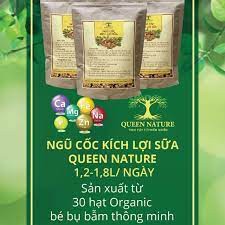 NGŨ CỐC BÀ BẦU SIÊU DINH DƯỠNG QUEEN NATURE 800GR