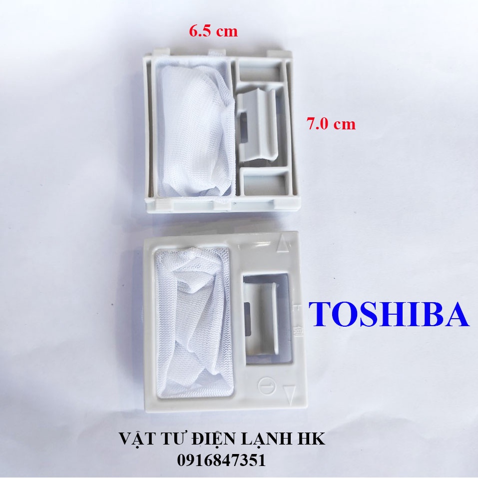 Túi lọc máy giặt TOSHIBA đời cũ, lưới lọc rác thải trong máy TÔ