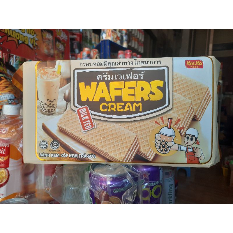bánh kem sốp kem trà sữa kotko food gói 250g