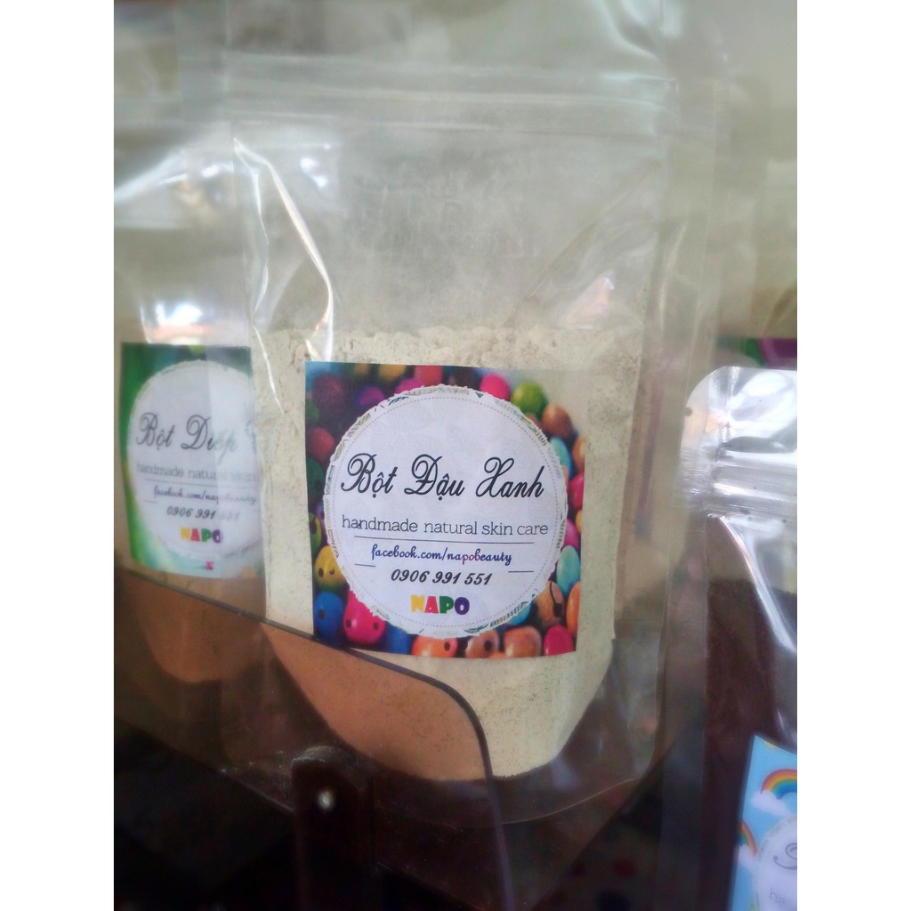 Bột Đậu Xanh Handmade - Đắp mặt & ủ body