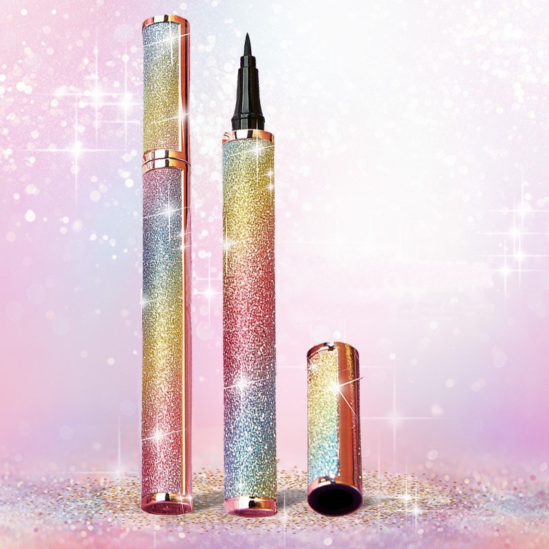 Bút kẻ mắt dạ vỏ nhũ cầu vồng S1