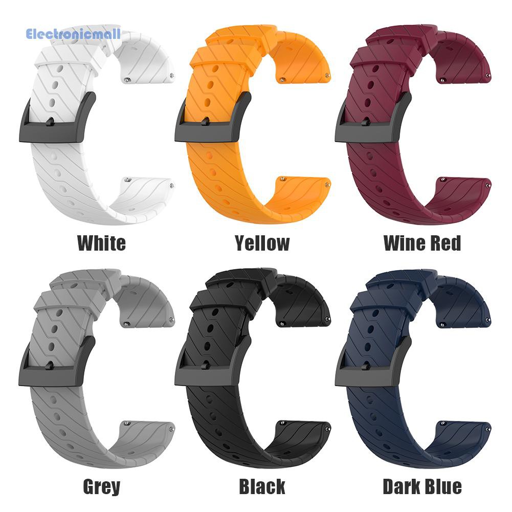 Dây Đeo Silicon Cao Cấp Cho Đồng Hồ Suunto 9 / 9