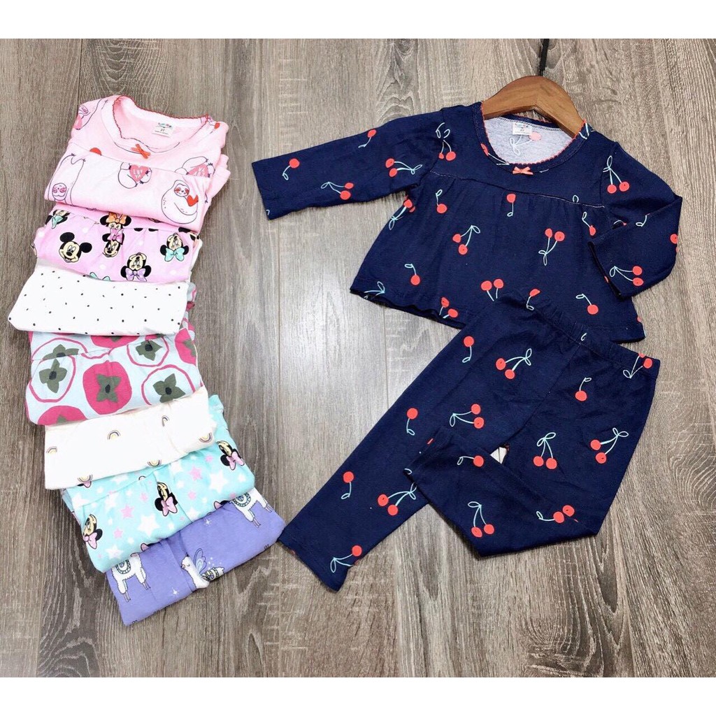 XẢ KHO 29K 🦋8-17kg🦋 bộ bozip thu đông cho bé gái, dáng babydoll ĐƯỢC CHỌN MÀU