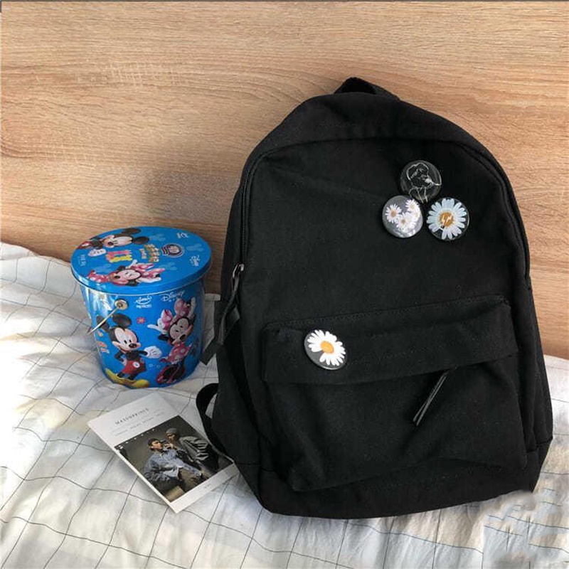 Balo IELGY phong cách harajuku Hàn Quốc đơn giản đa năng cho nữ sinh