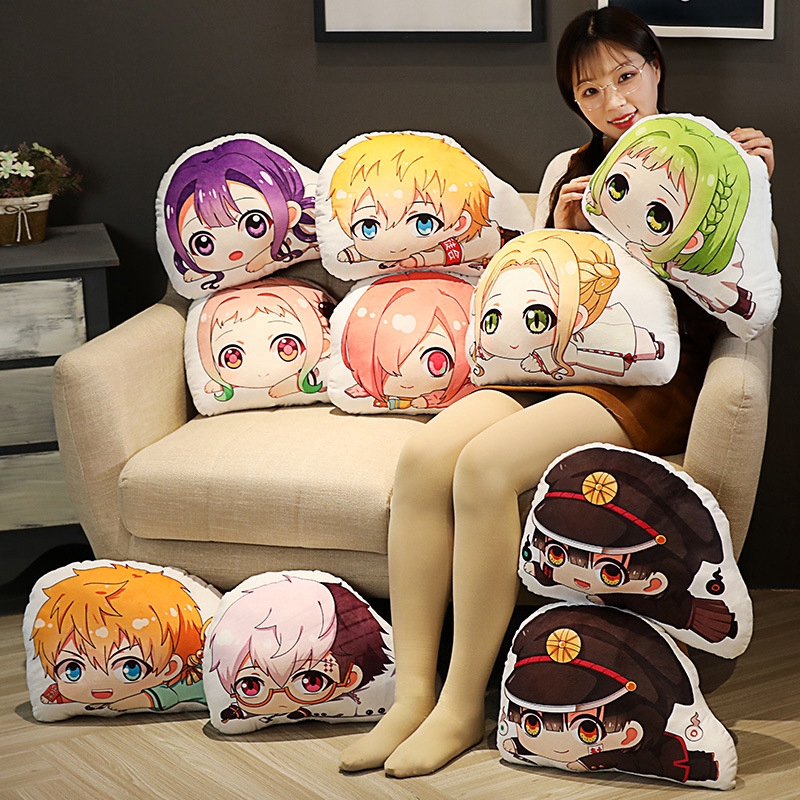 18cm/30cm/40cm Nhồi Bông Hanako-Kun 2 Mặt Khác Nhau - Anime Jibaku Shounen Hanako