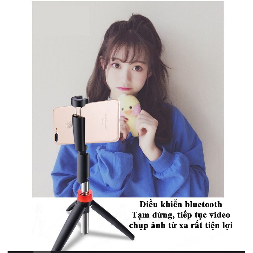 ♧♝Gậy tự sướng bluetooth và chân tripod livestream, quay tiktok cao cấp. Dài 80cm, dùng cho cả ios và an | BigBuy360 - bigbuy360.vn