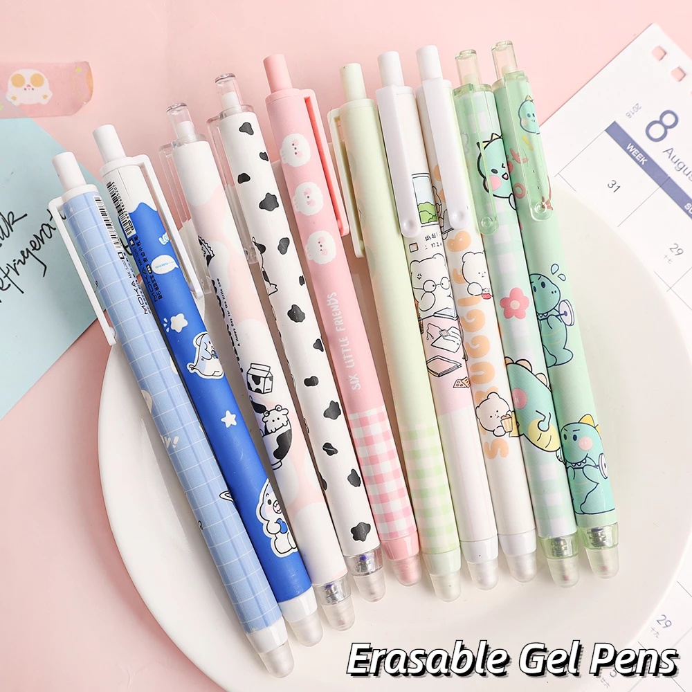 Bút Mực Gel Ngòi 0.5mm Có Thể Xóa Được Thiết Kế Hoạt Hình Sáng Tạo