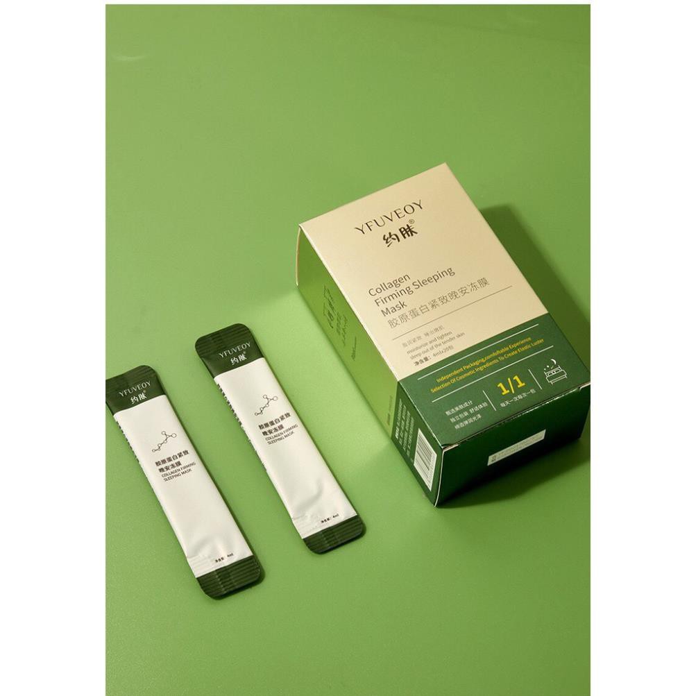 Mặt Nạ Ngủ Collagen trắng sáng da, Đàn Hồi, Giảm Nếp Nhăn, Tái Tạo Da | BigBuy360 - bigbuy360.vn