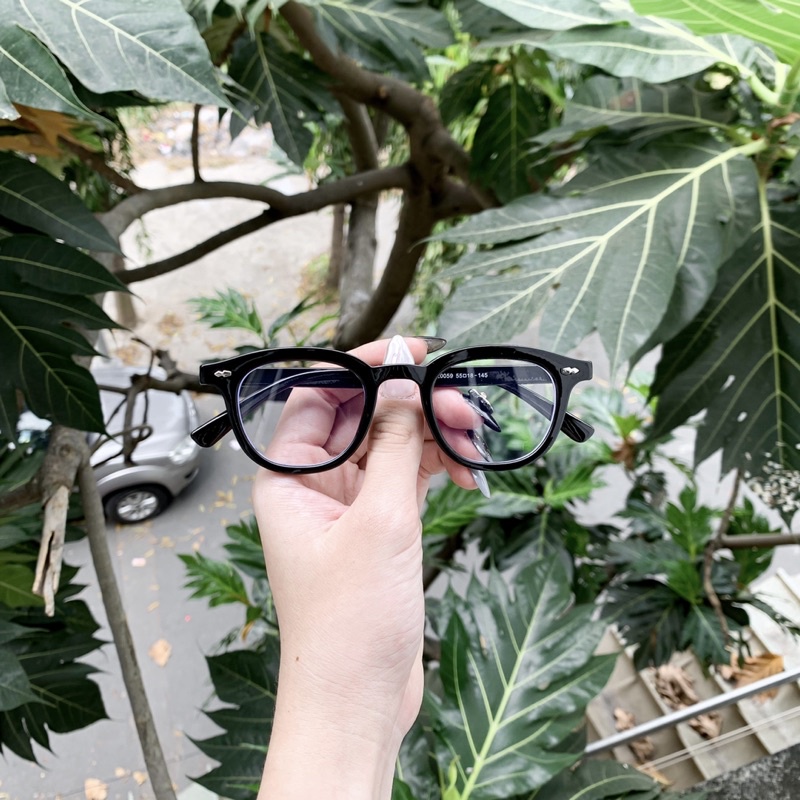 Gọng Kính Nam Nữ Dáng Oval Phù Hợp Mọi Khuôn Mặt Màu Sắc Thời Trang