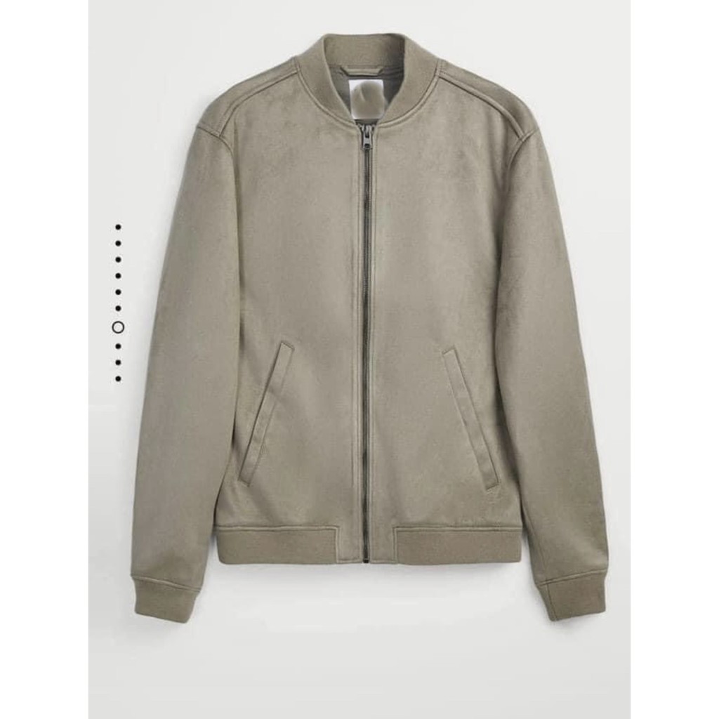 Áo khoác nam da lộn