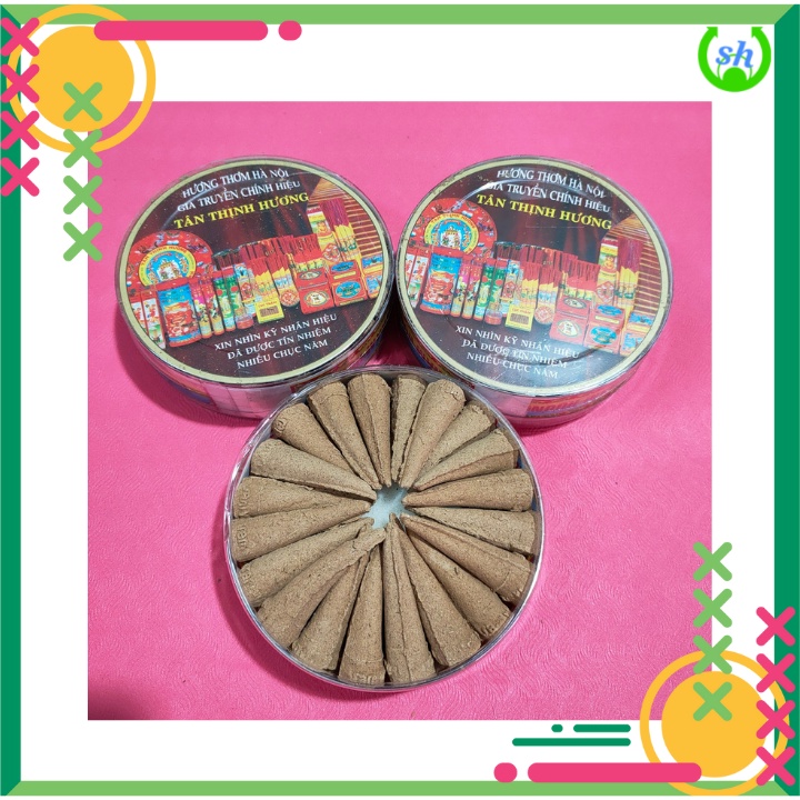 Nụ trầm - trầm cục Tân Thịnh Hương- hộp 20 nụ