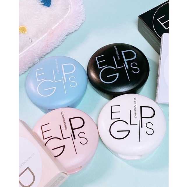 Phấn phủ dạng nén About Tone Eglips Glow/ Oil Cut/ Air Fit/ Blur Powder Pact