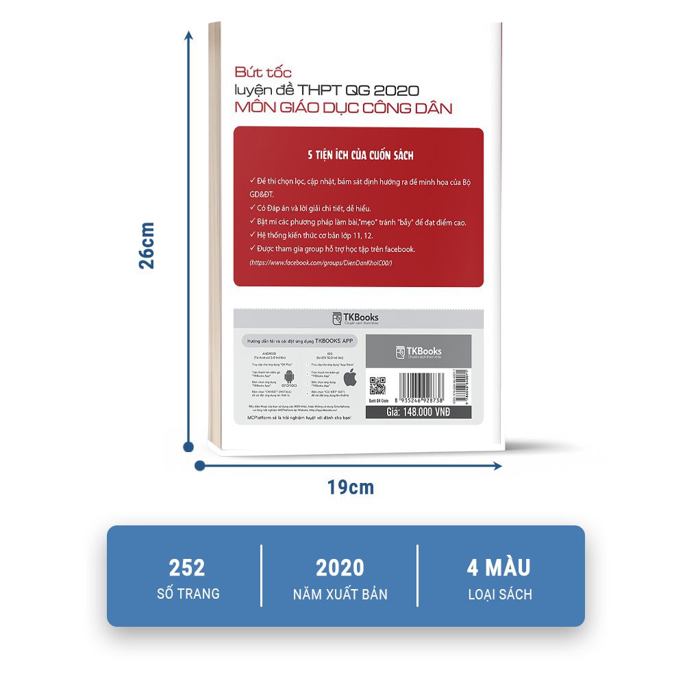 Sách - Bứt tốc luyện đề ôn thi THPT QG 2020 môn Giáo dục công dân