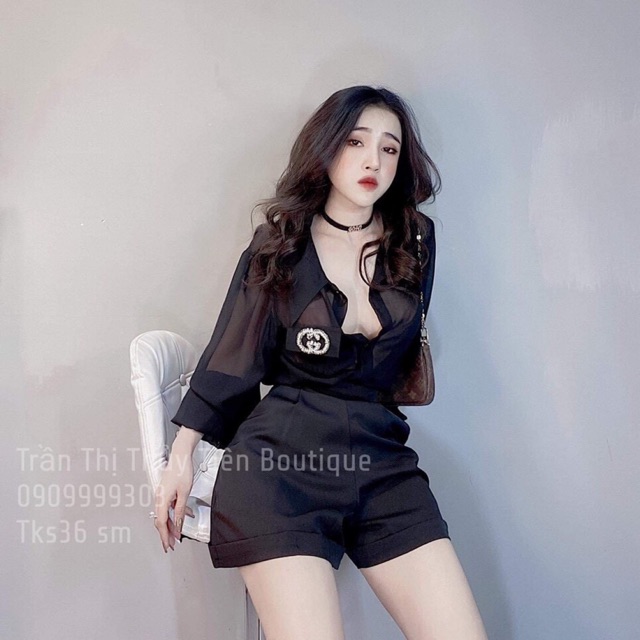 Set áo sơ mi quần đùi