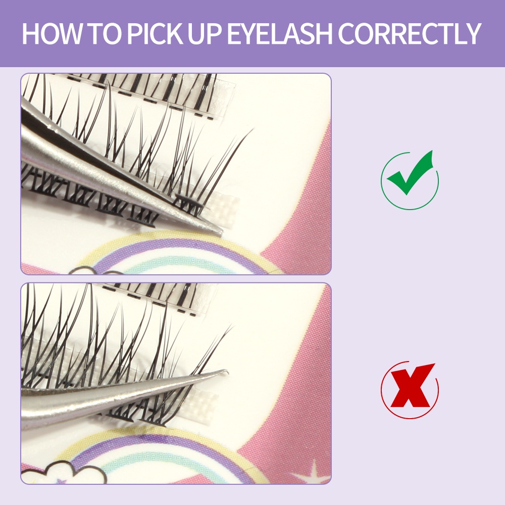 Lông mi giả MAGEFY cong tự nhiên