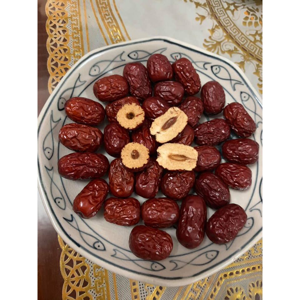 Táo đỏ khô Tân Cương (gói 500g)