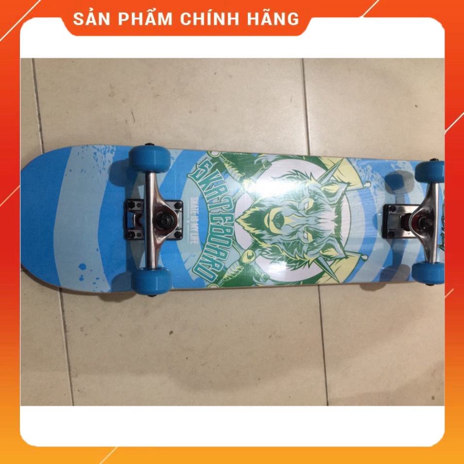 Ván Trượt Skateboard Centosy 1024 Họa Tiết Sói, Chất Liệu Cao Cấp Đảm Bảo An Toàn Khi Chơi Cao Cấp, Chính Hãng