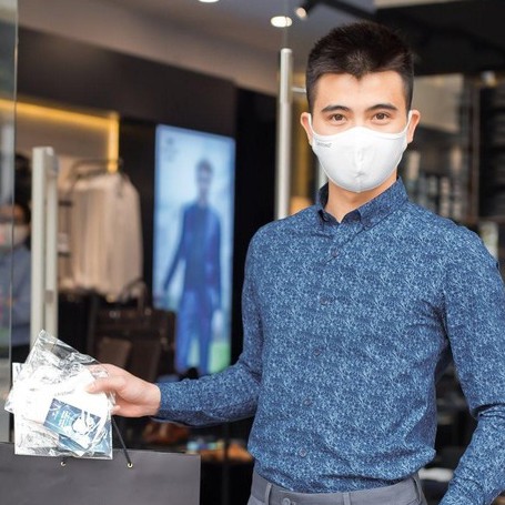 Khẩu Trang Vải Cotton Kháng Khuẩn ARISTINO Chính Hãng, Phân Phối Độc Quyền, Tái Sử Dụng Nhiều Lần | BigBuy360 - bigbuy360.vn