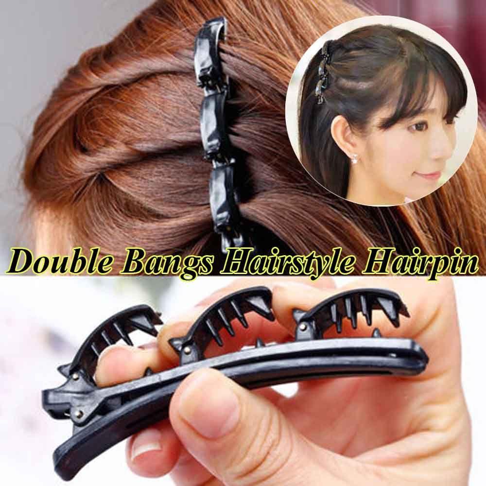 Kẹp Tóc Dạng Xoắn Bằng Nhựa Resin Thiết Kế Răng Cưa Độc Đáo