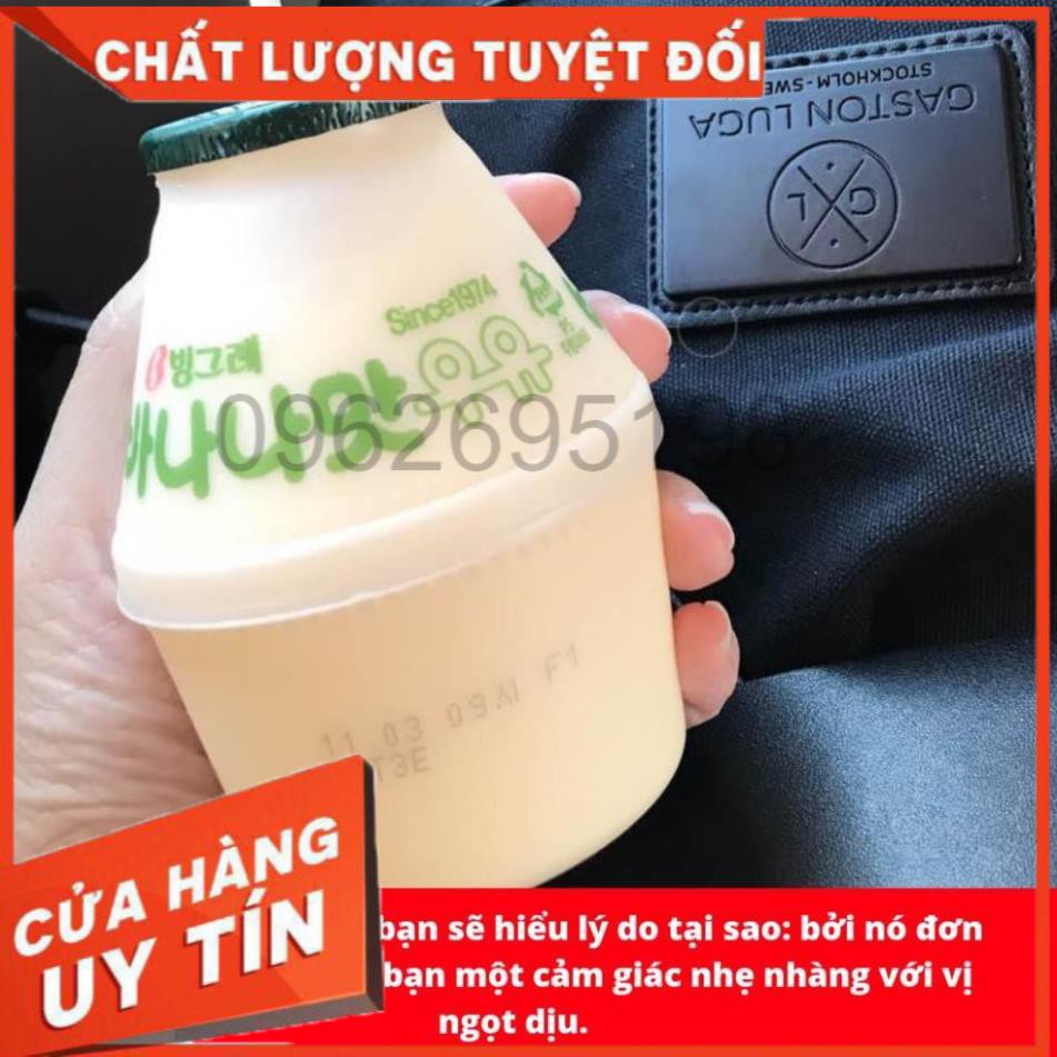 hàng sẵn SỮA CHUỐI BINGGRAE HÀN QUỐC LỐC 6 HỘP 200ML hot