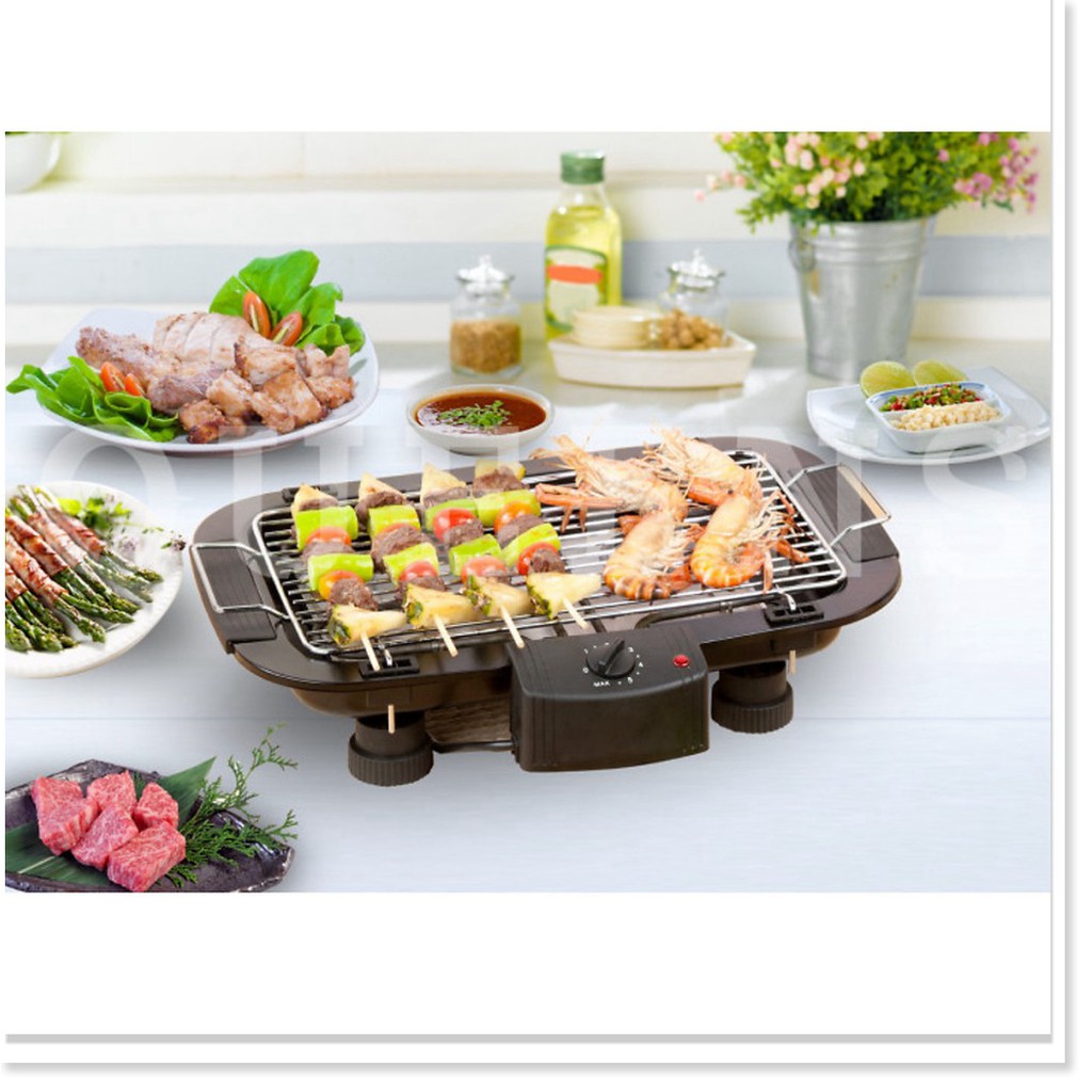 [sale]  Đồ gia dụng nhà bếp - Bếp nướng điện không khói Electric Barbercue Grill.576