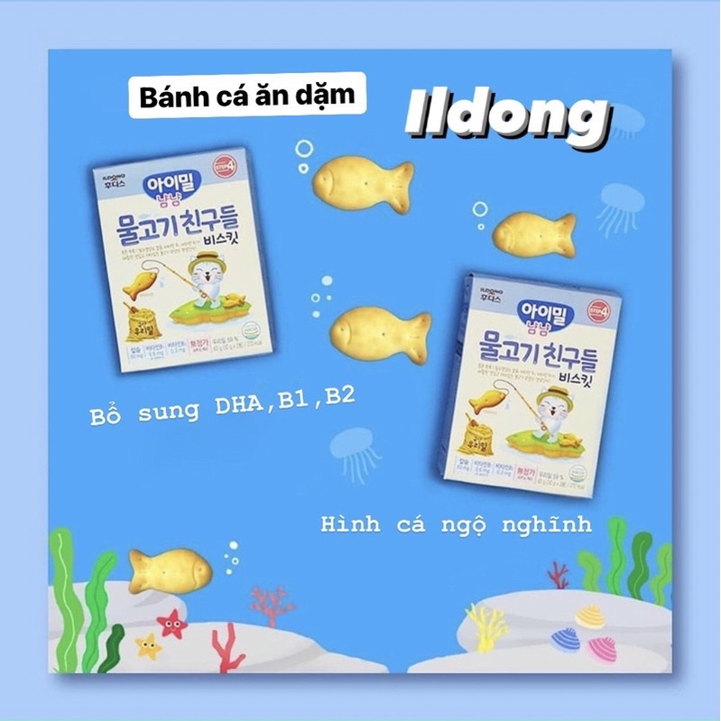 BÁNH CÁ ĂN DẶM ILDONG