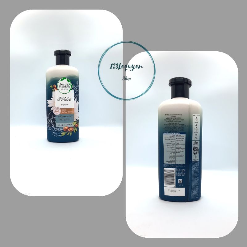 Dầu xả dưỡng tóc tinh dầu Argan Herbal Essences 400ml