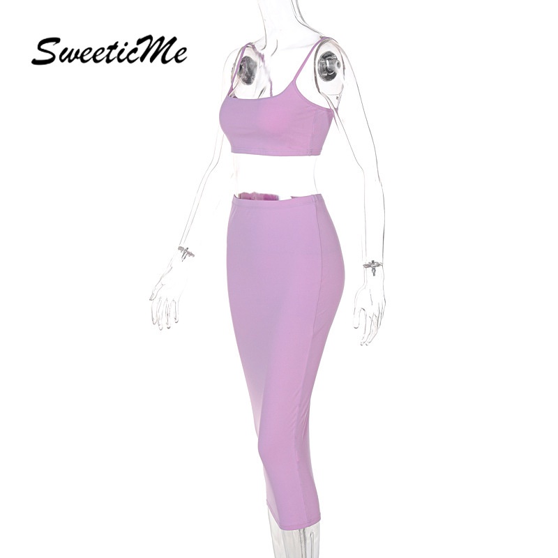 Set Đầm Hai Dây Và Áo Khoác Lửng Màu Trơn Thời Trang Mới Dành Cho Nữ