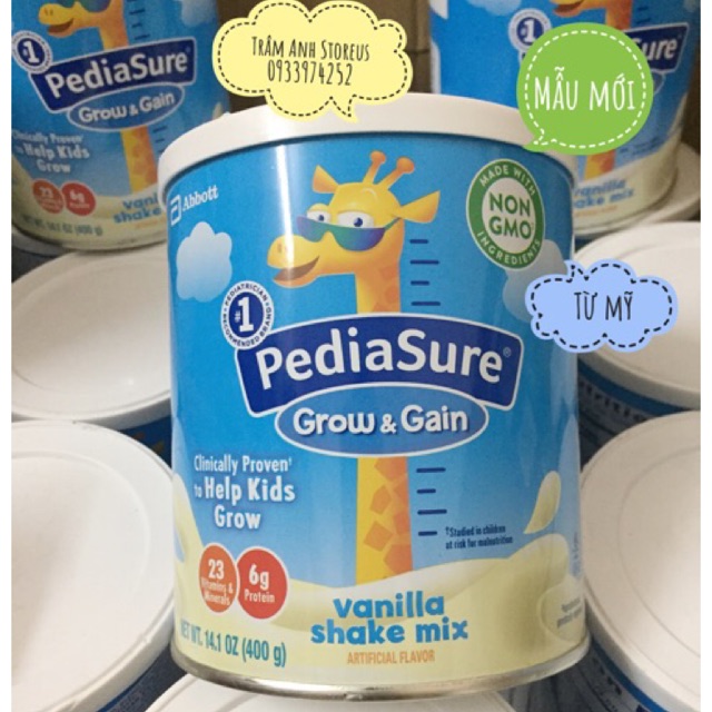 SỮA BỘT PEDIASURE MỸ 400gr