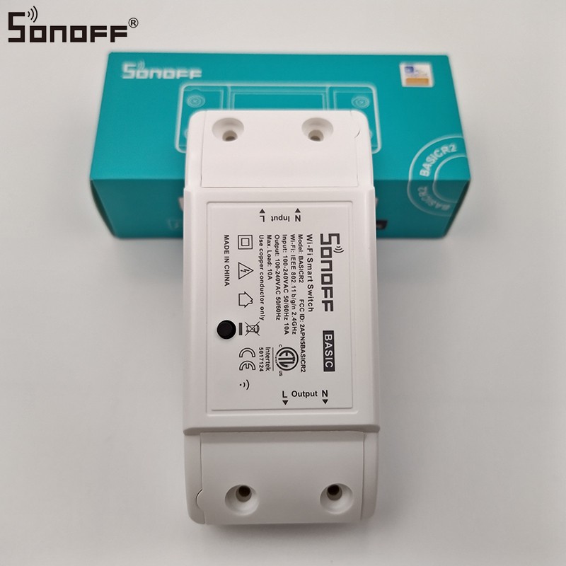 Sonoff Basic R2 Công tắc điều khiển từ xa qua mạng wifi cho nhà thông minh [Smart home]