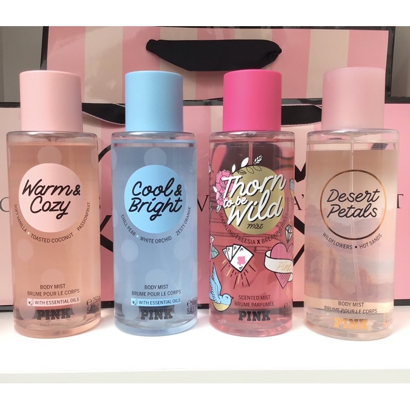 Xịt thơm body mist dòng PINK Victoria's Secret 250ml