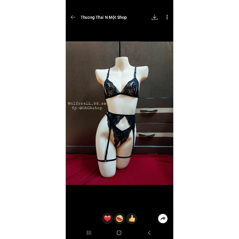 Đai đùi ren sexy bralette | BigBuy360 - bigbuy360.vn