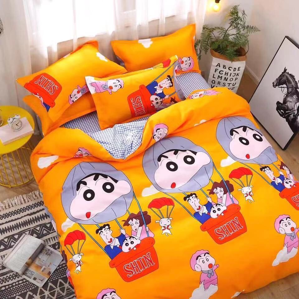 [BỘ GA GỐI 4 MÓN- HÀNG LOẠI 1] BỘ GA GỐI VỎ CHĂN 4 MÓN POLY HÀN QUỐC HÀNG LOẠI 1 | BigBuy360 - bigbuy360.vn