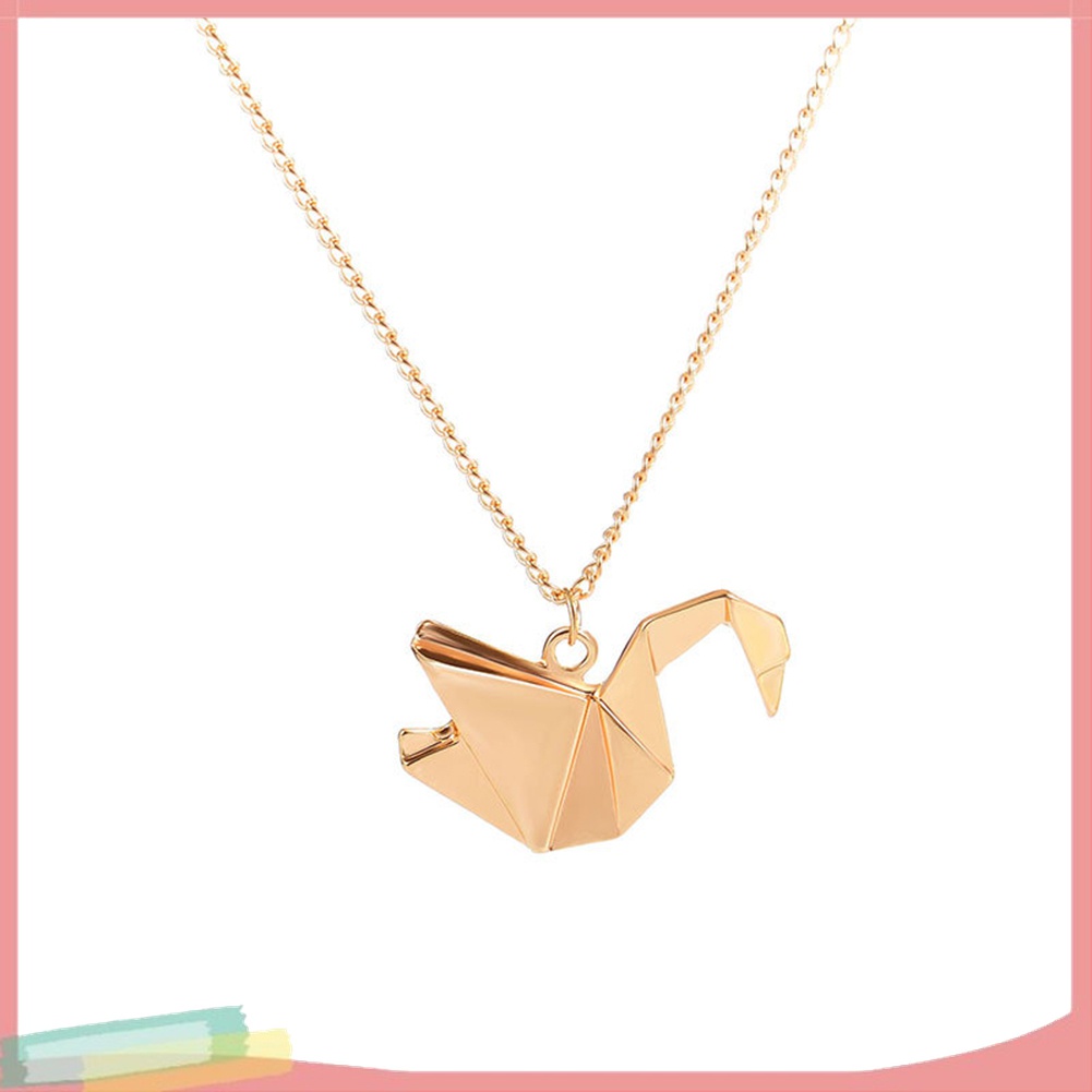 Vòng Cổ Xương Đòn / Xương Đòn / Chim Bồ Câu Origami Hình Thiên Nga Thời Trang Cho Nữ