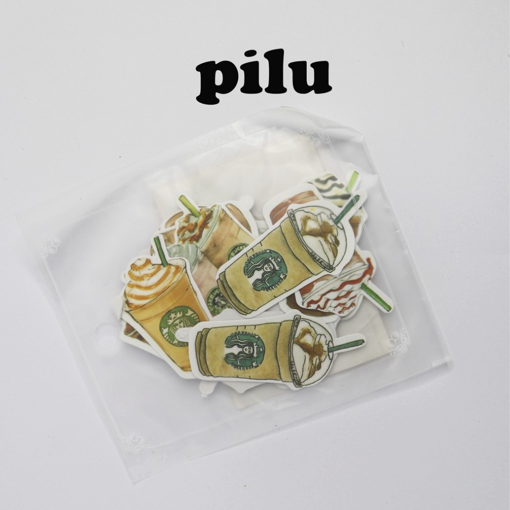 Sticker pilu hình dán các loai túi mờ nhiều mẫu ST21