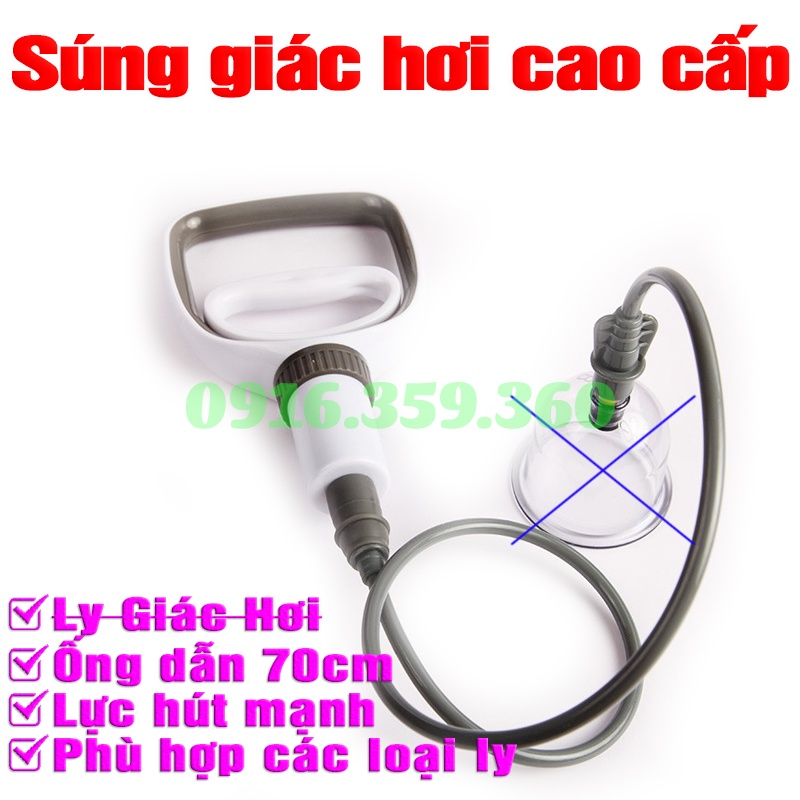 Ѕúnɡ giác hơi chân không cao cấp, bơm giác hơi