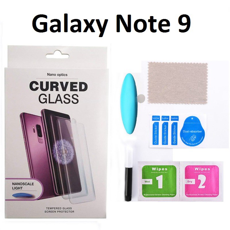 Dán cường lực UV Cho Samsung Note8, Note 9, Note10, Note 20, Note20Ultra, Note 10 Plus Siêu bền siêu rẻ
