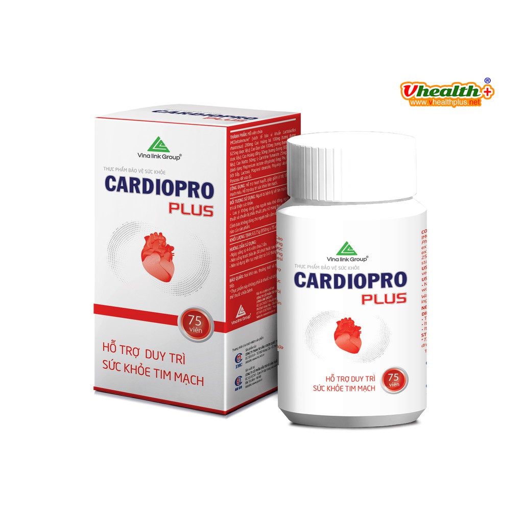 Cardiopro plus– Chăm sóc từng nhịp đập trái tim